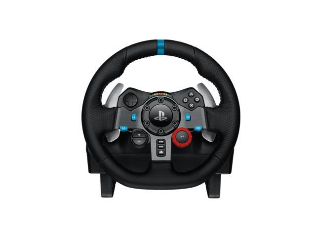 Logitech G920 Gaming Steering Wheel, 900 Degrees of Rotation, Dual Motor Force Feedback Technology, Patented Non-Slip System, Non-Linear Brake...