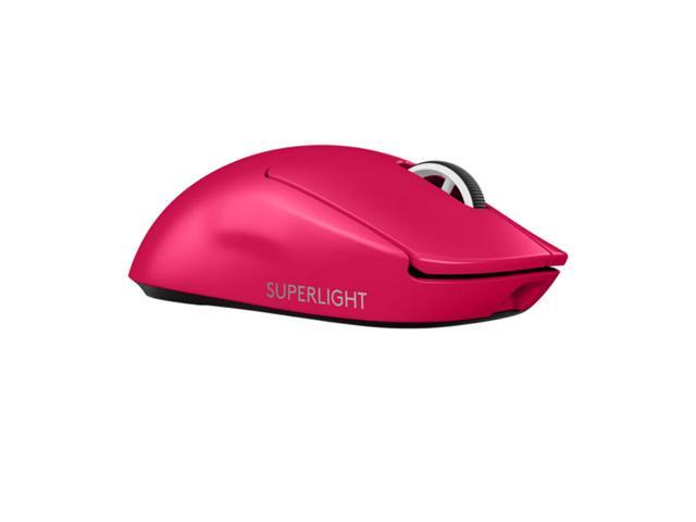 Logitech G PRO X Superlight Wireless Gaming Mouse, 25600DPI, 5buttons, for Windows 7 or later/macOS 10.11 or later/ChromeOS/USB port, pink