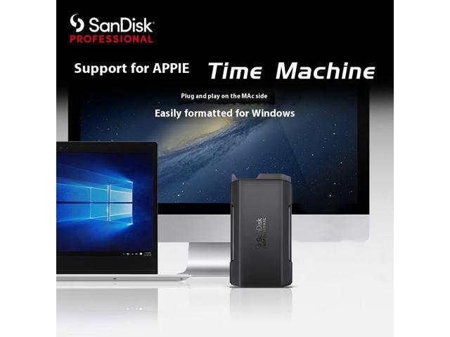 SanDisk Professional Blade PRO-BLADE TRANSPORT SSD, USB-C/3.2 Gen2*2, High-speed transfer 2000MB/S, Compatible with MAC/Windows, Aluminum case for...