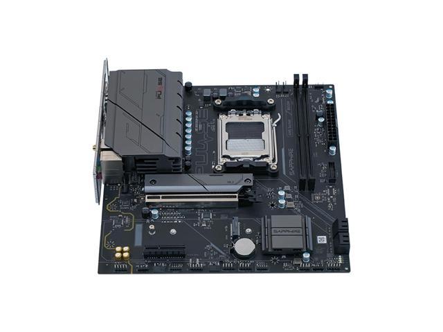 Sapphire Tech PULSE B650M WIFI Motherboard, Desktop Motherboard, for AMD Razorback 9000/8000/7000 Series Processors, WIFI6+ Bluetooth 5, AMD B650,...