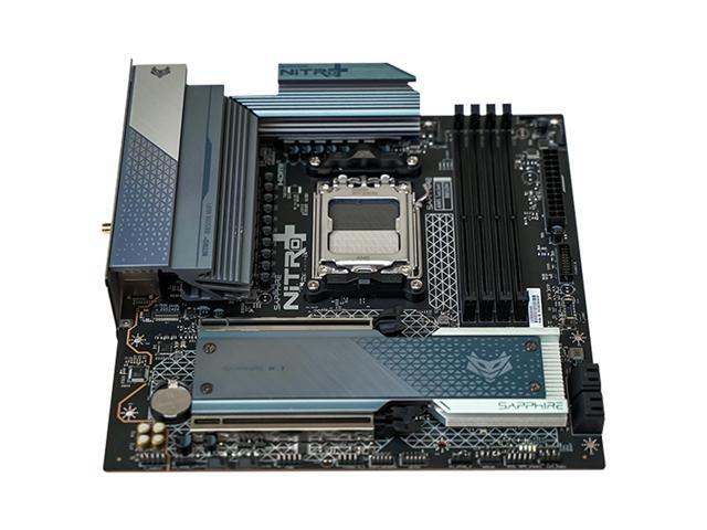 Sapphire Tech NITRO+ B850M WIFI Motherboard, Desktop Motherboard, for AMD Razorback 9000/8000/7000 Series Processors, WIFI6+ Bluetooth 5, AMD B850,...