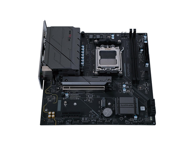 Sapphire Tech PULSE B650M Motherboard, Desktop Motherboard, for AMD Razorback 9000/8000/7000 Series Processors, Wired Networking, AMD B650, AM5,...