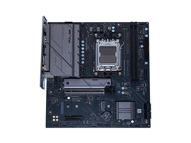 Sapphire Tech PULSE B650M AM5 Motherboard & Ryzen 5 7500F 6-Core CPU Combo PCIe 5.0 M.2, DDR5 7400+ OC, 7+2+1 Power Phase, Wi-Fi 6, Budget Gaming...