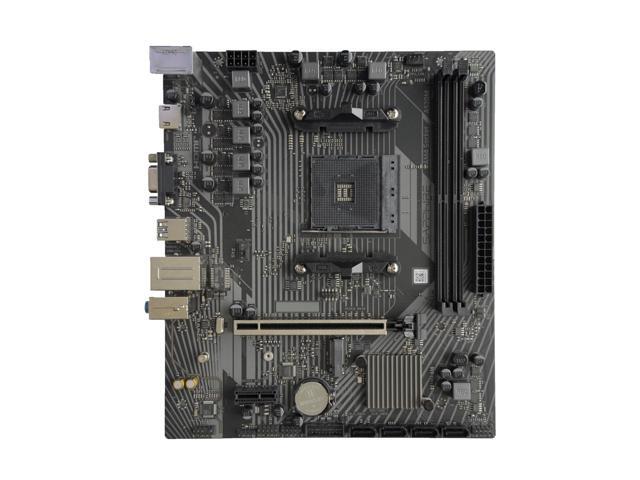 Sapphire Tech PULSE A520M-E AM4 Motherboard & Ryzen 7 5700G 8-Core APU Combo Vega 8 iGPU, DDR4 4600+ OC, PCIe 3.0 M.2, Budget Mini-PC Build Bundle