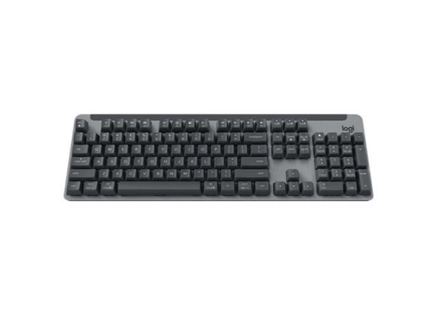 Logitech Mouse & Key Set, K865 Bluetooth Keyboard + G309 Silent Mouse (Black) - Wireless Combo with USB-C Charging, 3-Device Connectivity