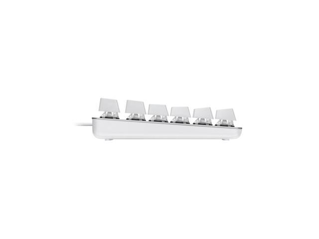 Logitech Mouse & Key Set, K835 Compact Mechanical Keyboard (White) & G102 Lightsync Mouse (White) - Wired Gaming Combo, Tactile Feedback, 6...