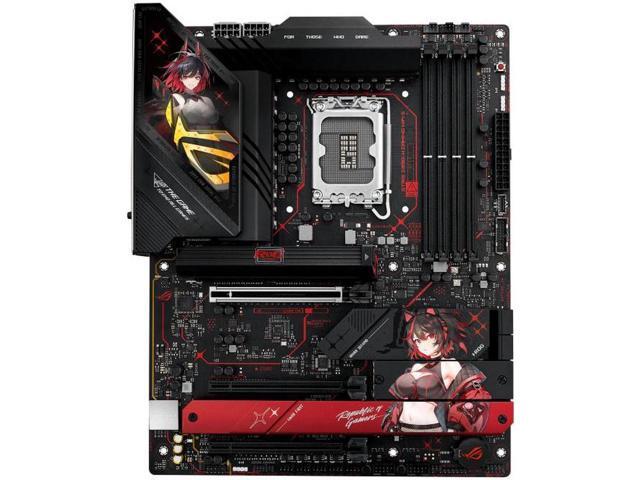 ASUS ROG STRIX Z890-H GAMING WIFI S RO Ji EDITION LGA 1851 ATX motherboard, Intel Core Ultra Series 2 Ready, Advanced AI PC-ready, 16+1+2+2 80A...