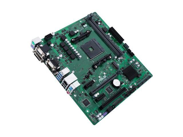 ASUS PRO A520M-C/CSM business Motherboard - AMD Chipset - Micro ATX - AMD AM4 socket supports AMD Ryzen 5000 series/5000 G series/4000 G...