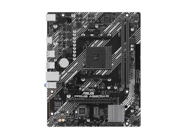 ASUS PRIME A520M-R motherboard, supports CPU 5600/5500 (AMD A520/Socket AM4), micro-ATX