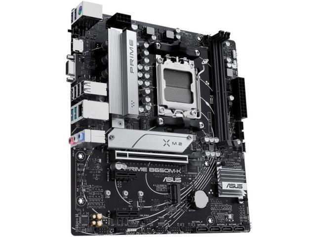 ASUS PRIME B650M-K Micro-ATX motherboard with DDR5 PCIe 5.0 M.2 2.5Gb