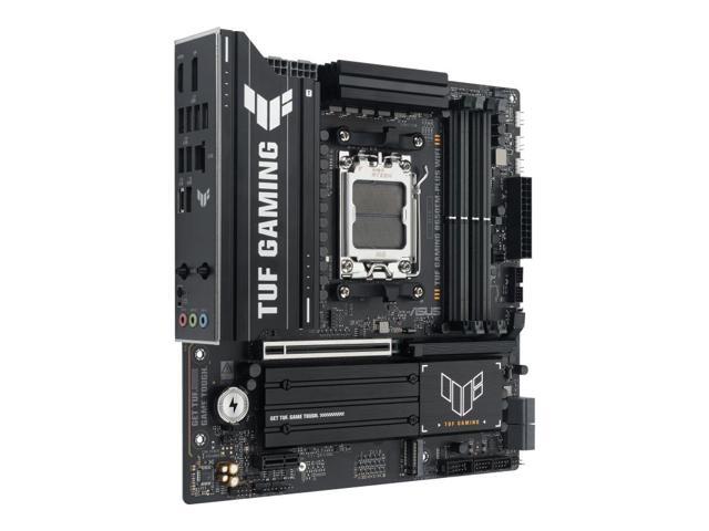 ASUS TUF GAMING B650EM-PLUS WIFI AMD B650 AM5 Ryzen 9000 8000 and 7000 ATX motherboard,, PCIe 5.0 M.2, DDR5, WiFi 6E, 2.5 Gb Ethernet, USB4...