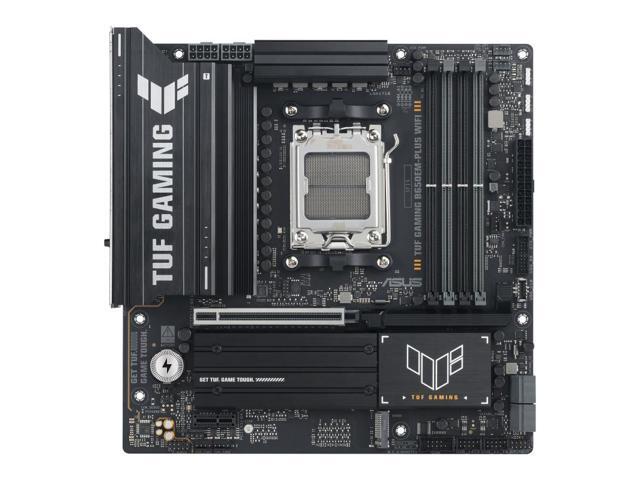 ASUS TUF GAMING B650EM-PLUS WIFI AMD B650 AM5 Ryzen 9000 8000 and 7000 ATX motherboard,, PCIe 5.0 M.2, DDR5, WiFi 6E, 2.5 Gb Ethernet, USB4...