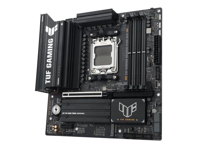 ASUS TUF GAMING B650EM-PLUS WIFI AMD B650 AM5 Ryzen 9000 8000 and 7000 ATX motherboard,, PCIe 5.0 M.2, DDR5, WiFi 6E, 2.5 Gb Ethernet, USB4...