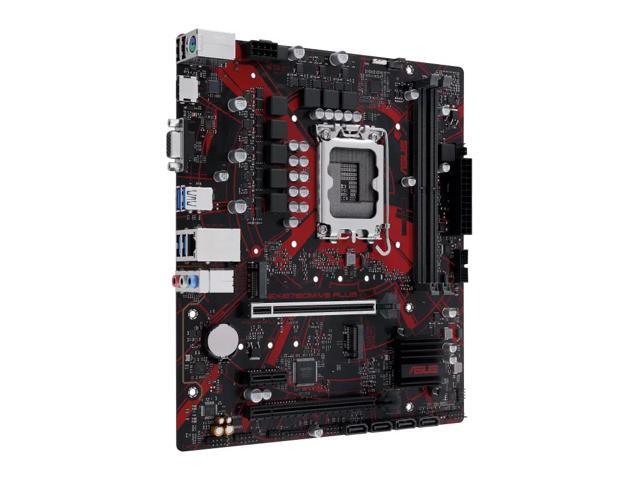 ASUS EX-B760M-V5 PLUS, Intel B760 (LGA 1700) mATX motherboard DDR5, PCIe 4.0, 8 power stages, Realtek 2.5 Gb Ethernet, HDMI, VGA, USB 3.2 Gen...