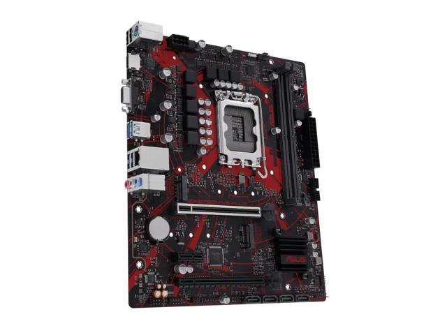 ASUS EX-B760M-V5 PLUS, Intel B760 (LGA 1700) mATX motherboard DDR5, PCIe 4.0, 8 power stages, Realtek 2.5 Gb Ethernet, HDMI, VGA, USB 3.2 Gen...