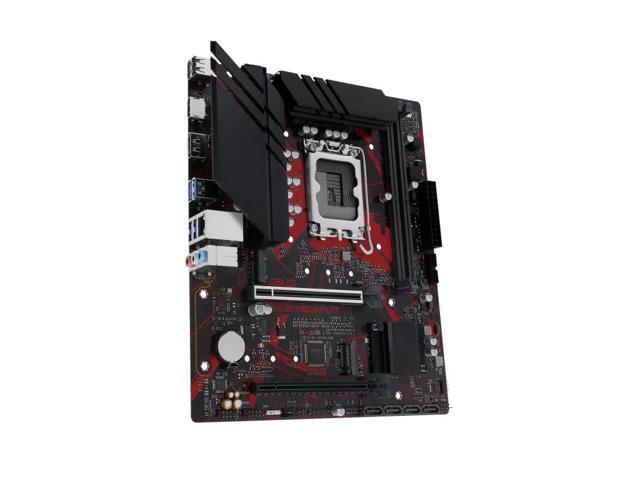 ASUS EX-B760M-V7, Intel B760 (LGA 1700) mATX motherboard DDR5, PCIe 4.0, 10 power stages, Realtek 2.5 Gb Ethernet, HDMI, DP, USB 5Gbps, luminous...