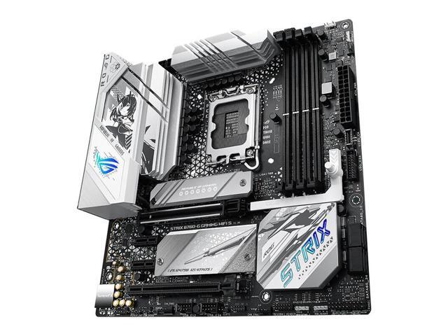 ASUS ROG STRIX B760-G GAMING WIFI S Intel B760 LGA 1700 mATX motherboard, DDR5 8000(OC), WiFi 6E, 2.5G wired card, USB 3.2, Gen 2x2 Type-C...