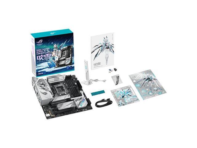 ASUS ROG STRIX B760-G GAMING WIFI S Intel B760 LGA 1700 mATX motherboard, DDR5 8000(OC), WiFi 6E, 2.5G wired card, USB 3.2, Gen 2x2 Type-C...