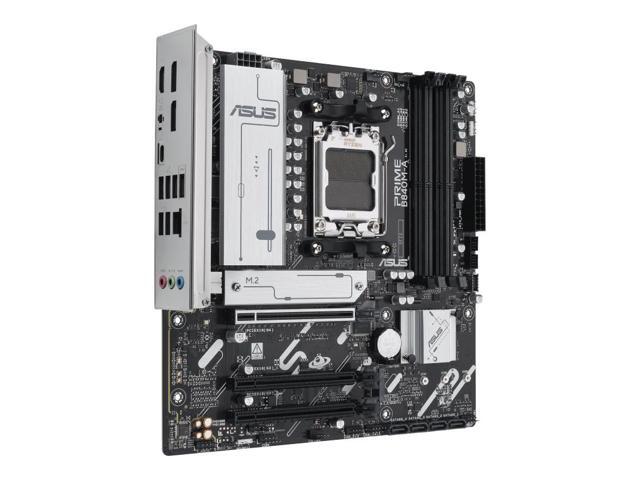 ASUS PRIME B840M-A AMD B840(AM5 Socket) microATX motherboard, DDR5, PCle 4.0 Ready, Realtek 2.5Gb wired LAN card, Dual DisplayPort, Rear/Front USB...