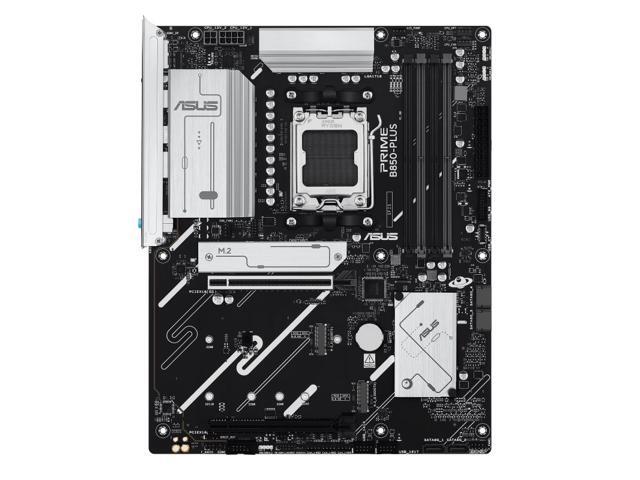 ASUS PRIME B850-PLUS AMD B850 ATX motherboard AM5 DDR5, PCle 5.0 Ready, three M.2slots, Realtek 2.5Gb Ethernet,DisplayPort, rear USB10Gbps Type-A &...