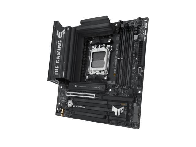 ASUS TUF GAMING B850M-PLUS AMD B850 mATX motherboard,AM5 DDR5, three M.2slots, Realtek 2.5Gb Ethernet,DisplayPort, rear USB20Gbps Type-c, BlOS...