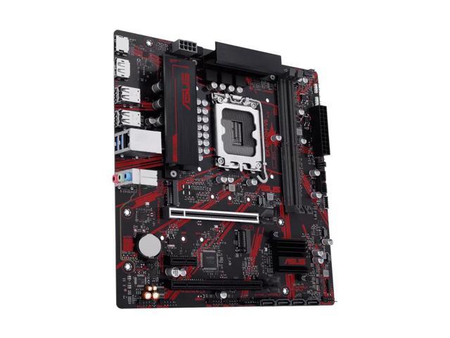 ASUS EX-B860M-V5/SI, Intel B860 (LGA 1851) mATX motherboard PCIe 4.0, two M.2 slots, DDR5, Realtek 2.5Gb Ethernet, SATA 6 Gbps, front USB 5Gbps...