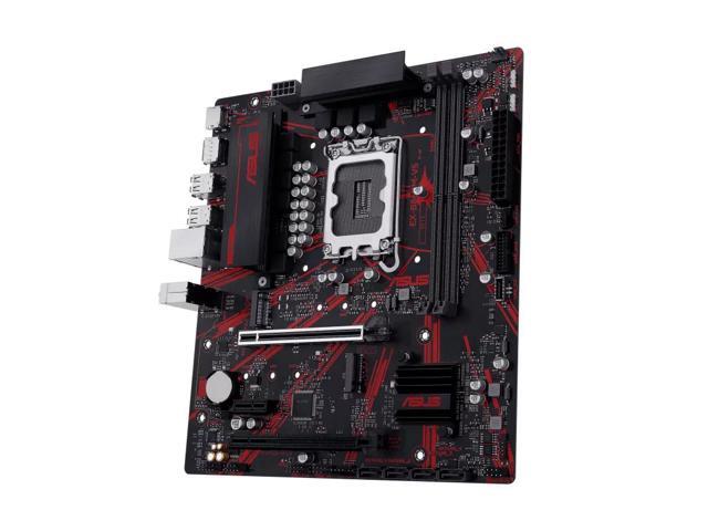 ASUS EX-B860M-V5/SI, Intel B860 (LGA 1851) mATX motherboard PCIe 4.0, two M.2 slots, DDR5, Realtek 2.5Gb Ethernet, SATA 6 Gbps, front USB 5Gbps...