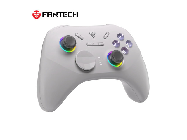 Fantech WGP15V2 Eos Pro II Multi-Platform Wireless Controller,2.4G BT Tri-Mode Connectivity,Replaceable D-Pads,Replaceable Thumbsticks,Hall-Effect...