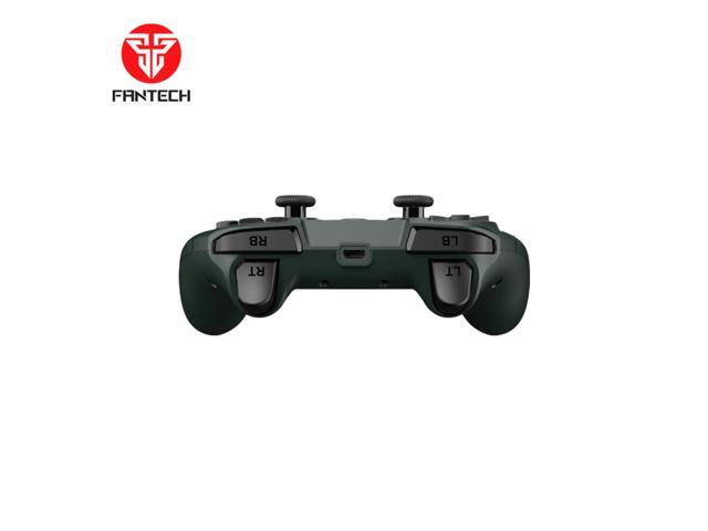 FANTECH REVOLVER II WGP12 Game Controller, Wired and Wireless Dual-mode, Suitable for PC, PS3, 2.6Hz Receiver, Green