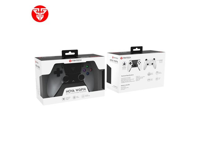 FANTECH NOVA WGP14 Game Controller, Dual-mode Wired and Wireless, Suitable for PS3, PS5, Motion Sensing, White