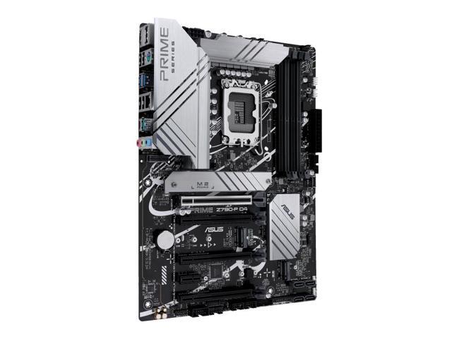 ASUS PRIME Z790-P D4, Z790 LGA 1700 ATX motherboard supports PCIe 5.0, 3 M.2 slots, 14(50A)+1(60A)+1 Power, DDR4, Realtek 2.5G wired LAN, HDMI,...