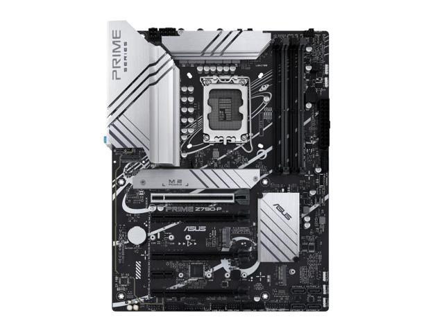 ASUS PRIME Z790-P Intel Z790 (LGA 1700) ATXmotherboard, three M.2 slots, DDR5, Realtek 2.5 Gb LAN, USB 3.2 Gen 2x2 Type-c Thunderbolt(USB4)...