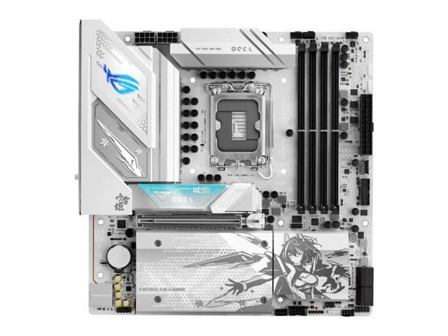 ASUS ROG STRIX B860-G GAMING WIFI S Intel B860 LGA 1851 mATX motherboard,DDR5 slot, 4 M.2 slots, M.2 quick release armor, M.2 slide buckle, M.2...