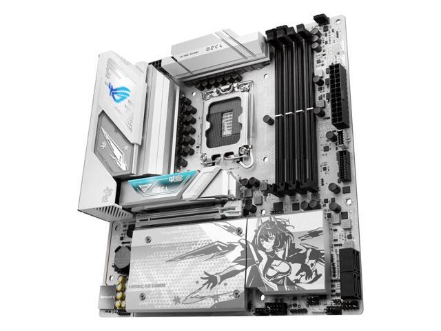 ASUS ROG STRIX B860-G GAMING WIFI S Intel B860 LGA 1851 mATX motherboard,DDR5 slot, 4 M.2 slots, M.2 quick release armor, M.2 slide buckle, M.2...