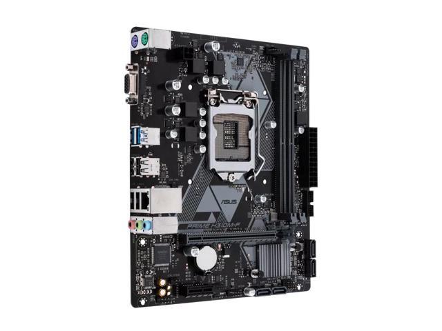 ASUS PRIME H310M-F Intel H310 (LGA 1151) micro ATX motherboard with PCIe 3.0, D-Sub, USB 3.2 Gen 1 Type-A, SATA 6 Gbps, Realtek 1 Gb Ethernet