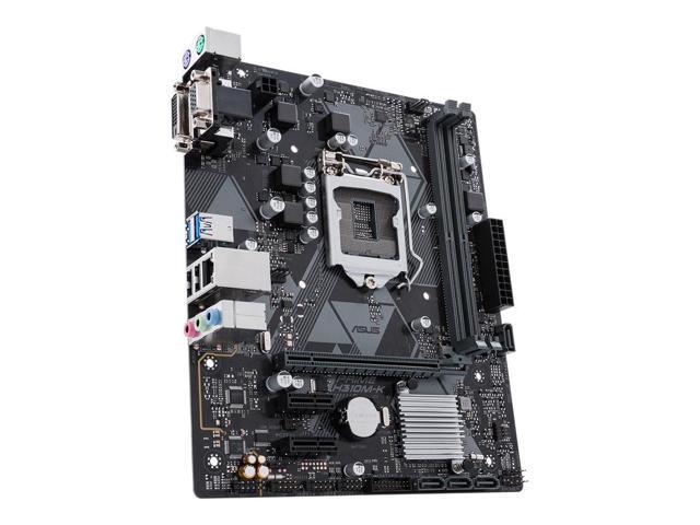 ASUS PRIME H310M-K Intel LGA-1151 mATX motherboard, DDR4 2666MHz, SATA 6Gbps and USB 3.1 Gen 1