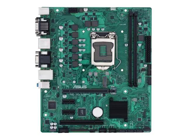 ASUS Pro H510M-C/CSM Intel H510 (LGA 1200) Micro-ATX motherboard, M.2, DP, HDMI, DVI, D-sub, USB 3.2 Gen 1 ports, SATA 6Gb/s, COM header