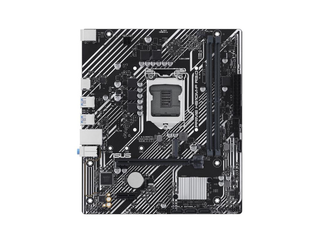 ASUS PRIME H510M-F R3.0 Intel H470 (LGA1200) micro-ATX motherboard with PCIe 4.0, 32Gbps M.2 slot, HDMI, USB 5Gbps Type-A, SATA 6 Gbps, Armoury...