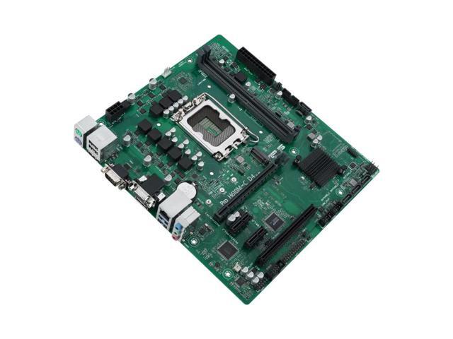 ASUS Pro H610M-C D4-CSM Intel socket LGA1700 for 14th,13th & 12th Gen Intel processors,PCIe 4.0 support, DDR4, USB 3.2 Gen 1, M.2 PCIe 3.0 slot, TPM...