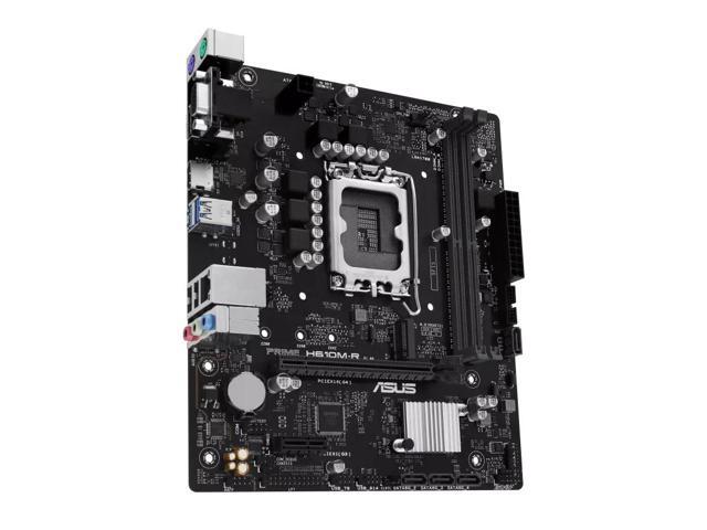ASUS PRIME H610M-R Intel H610 (LGA 1700) micro-ATX motherboard DDR5, PCIe 4.0, M.2 slot, Realtek 1 Gb Ethernet, DisplayPort, SATA 6 Gbps, COM...