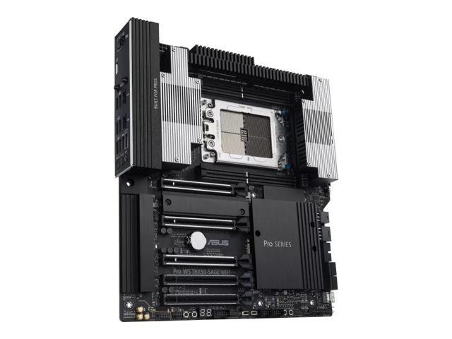 ASUS Pro WS TRX50-SAGE WIFI AMD TR5 CEB workstation motherboard,CPU and memory overclocking ready,PCIe 5.0 x 16, M.2, 10 Gb,2.5 Gb LAN,multi-GPU...