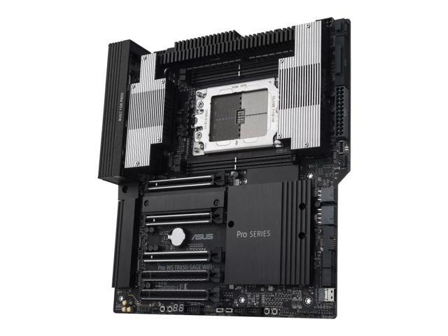 ASUS Pro WS TRX50-SAGE WIFI AMD TR5 CEB workstation motherboard,CPU and memory overclocking ready,PCIe 5.0 x 16, M.2, 10 Gb,2.5 Gb LAN,multi-GPU...