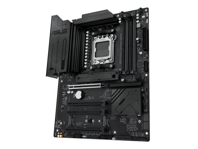 ASUS X870 MAX GAMING WIFI7 AMD X870 (AM5 Socket) ATX motherboard,DDR5,three M.2 slots,Realtek 2.5Gb Ethernet,USB 40Gbps,front USB 20Gbps Type-C...