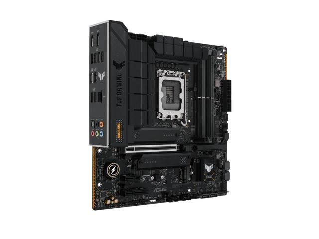 ASUS TUF GAMING B760M-PLUS II Intel B760 (LGA 1700) mATX motherboard,three M.2 slots,12+1 DrMOS,Realtek 2.5Gb Ethernet,HDMI,DisplayPort,Rear USB...