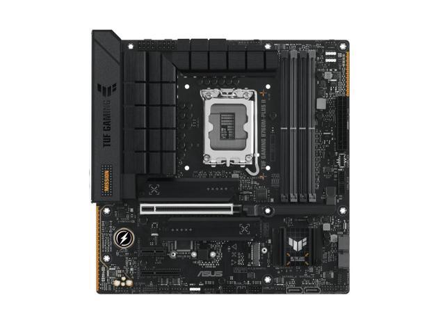 ASUS TUF GAMING B760M-PLUS II Intel B760 (LGA 1700) mATX motherboard,three M.2 slots,12+1 DrMOS,Realtek 2.5Gb Ethernet,HDMI,DisplayPort,Rear USB...