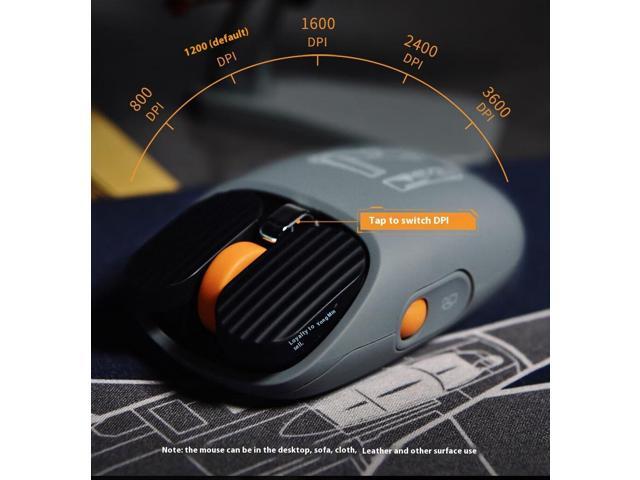 LOFREE Shantung Ship DOT Dot Bluetooth Backlit Mechanical Mouse - Compatible with Windows 8/10/11 and macOS - 6 Buttons, 4000 DPI, RGB Lighting,...