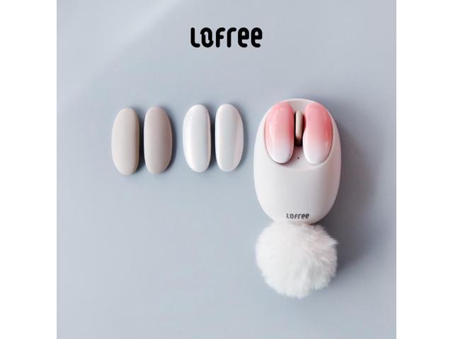 LOFREE Small Petal Little Rose Mouse Wireless Bluetooth Multifunction - Bluetooth 5.0, Ergonomic design, Silent click, 3200 DPI, Rechargeable,...