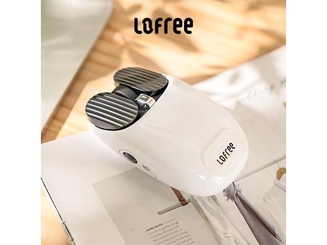 LOFREE MAUS Chips Wireless Bluetooth Mouse - Multi-system Compatible (Windows 10/Mac), 4000 DPI, Nordic Chip, 60-Day Battery, Dual Mode (White)