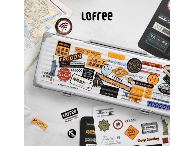 LOFREE Xiaolang 84-Key Bluetooth Mechanical Keyboard - Dual-Mode Wireless/Type-C, GATERON Brown Switches, Multi-System Compatible, Full N-Key...