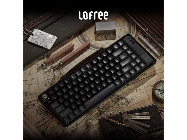 LOFREE Xiaolang Time Edition 84-Key Wireless Mechanical Keyboard - German Cherry MX Switches, Aluminum Frame, Magnetic Dust Cover, Bluetooth 5.0...